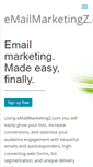 Mobile Screenshot of emailmarketingz.com
